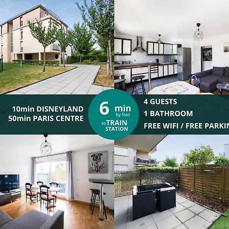Les Paves De Prague - Appartement Pour 4 A 10 Minutes De Disneyland Paris Монтеврен Экстерьер фото